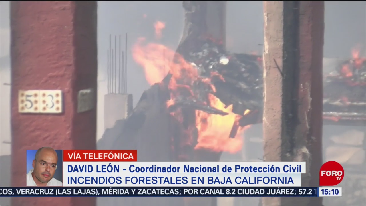FOTO: Cerca de 7 mil hectáreas siniestradas tras incendios en Baja California, 26 octubre 2019