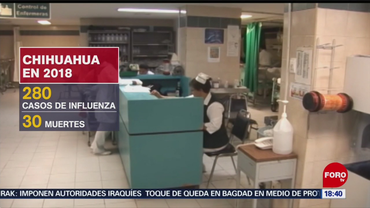 FOTO: Chihuahua realiza campaña de vacunación contra la influenza28 octubre 2019