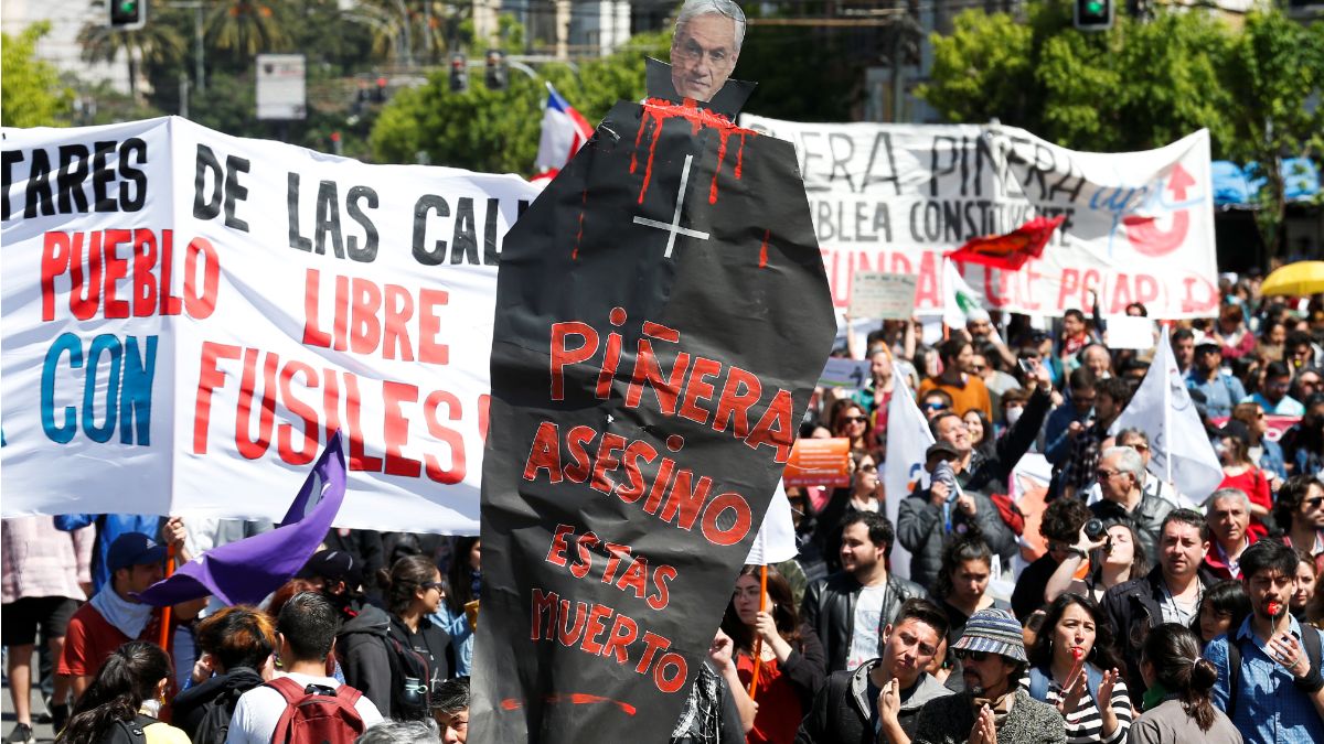 Foto: Más de un millón de chilenos protestaron en las calles de Santiago. Reuters
