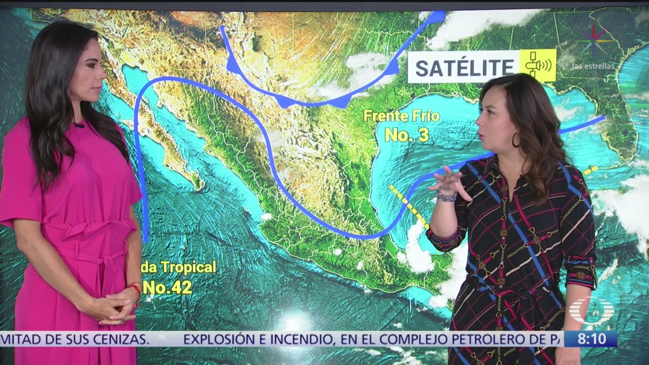 Clima Al Aire: Lluvias intensas para Puebla, Veracruz, Oaxaca, Tabasco y Chiapas
