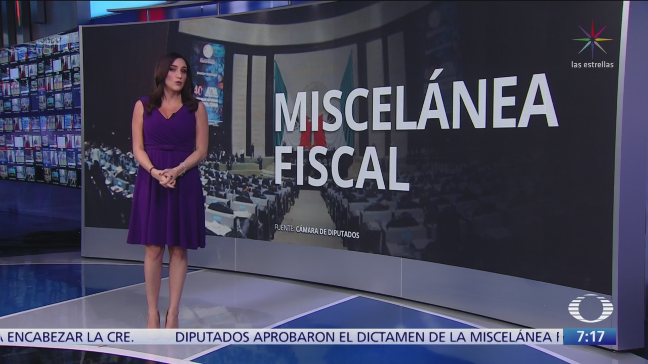 Comisión de Hacienda aprobó el dictamen de la Miscelánea Fiscal