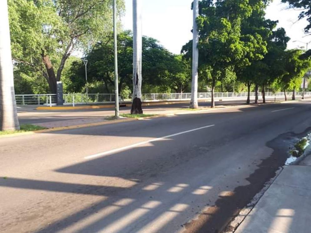 Foto Como zona de guerra, Culiacán amanece con calles vacías