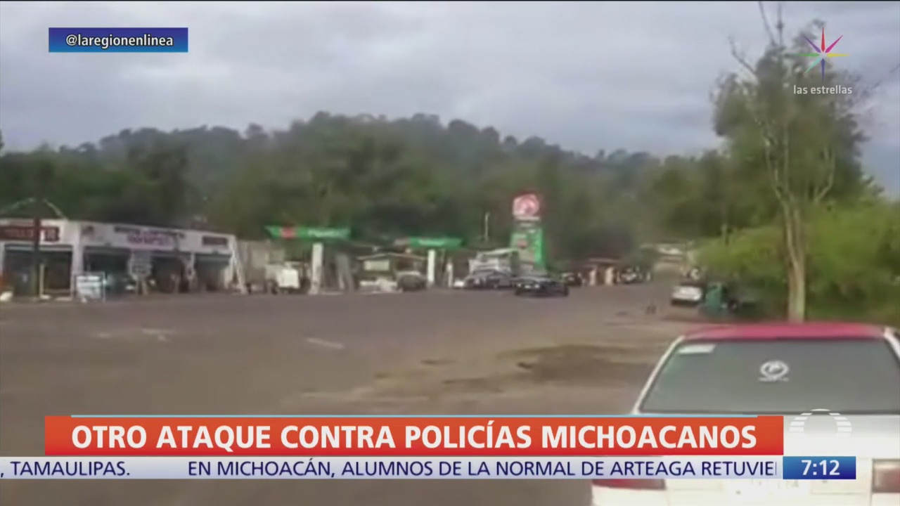 Crimen organizado ataca a policías en Zitácuaro, Michoacán