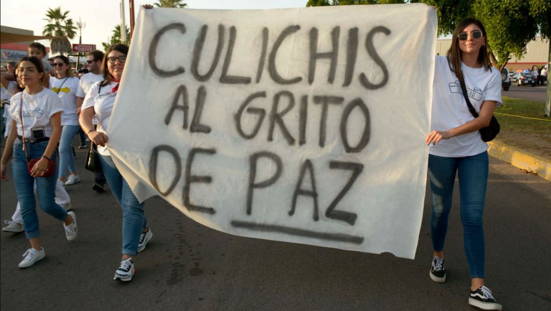 Foto: "Todo parte a raíz del jueves negro que vivimos aquí en Culiacán, queremos recuperar nuestras calles”, comentó Esteban García, organizador