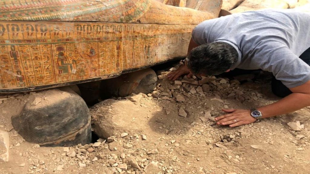 Foto Descubren al menos 20 ataúdes antiguos en Luxor, Egipto