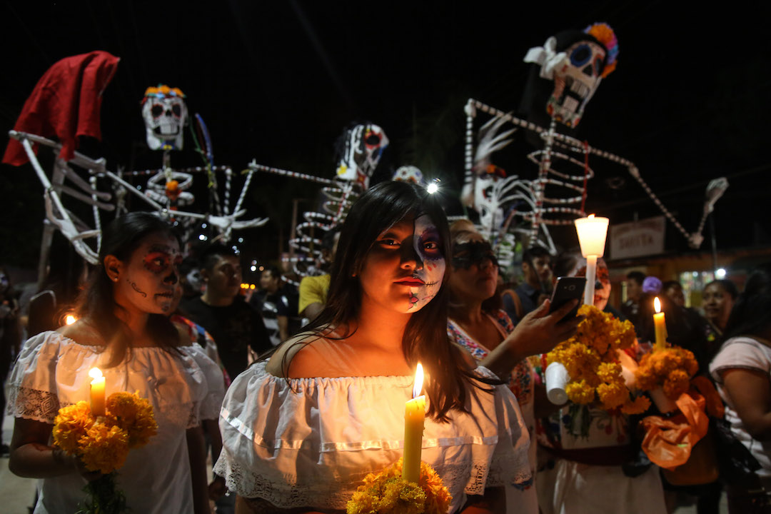 Foto: Dia de Muertos Mexico. 17 Octubre 2019