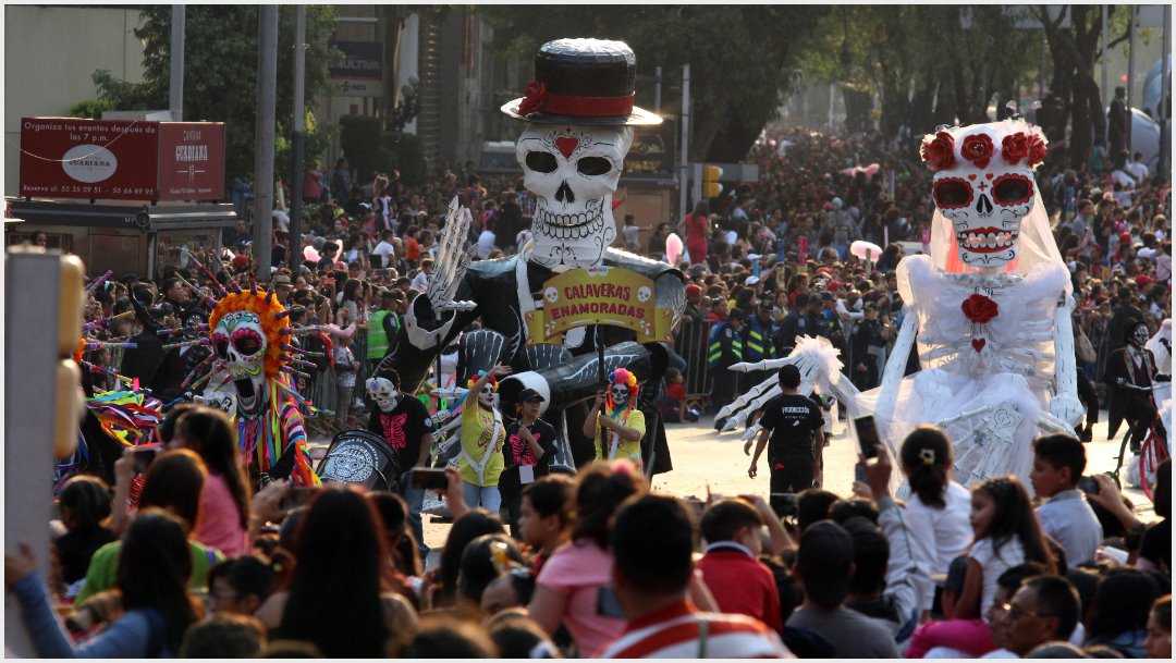 Imagen: Todo está listo para una próxima edición del Desfile de Día de Muertos, 6 de octubre de 2019 (SAÚL LÓPEZ /CUARTOSCURO.COM)