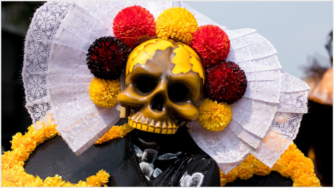 Foto: Miles de voluntarios participaron en el Desfile Internacional del Día de Muertos, 27 de octubre de 2019 (GALO CAÑAS /CUARTOSCURO.COM)