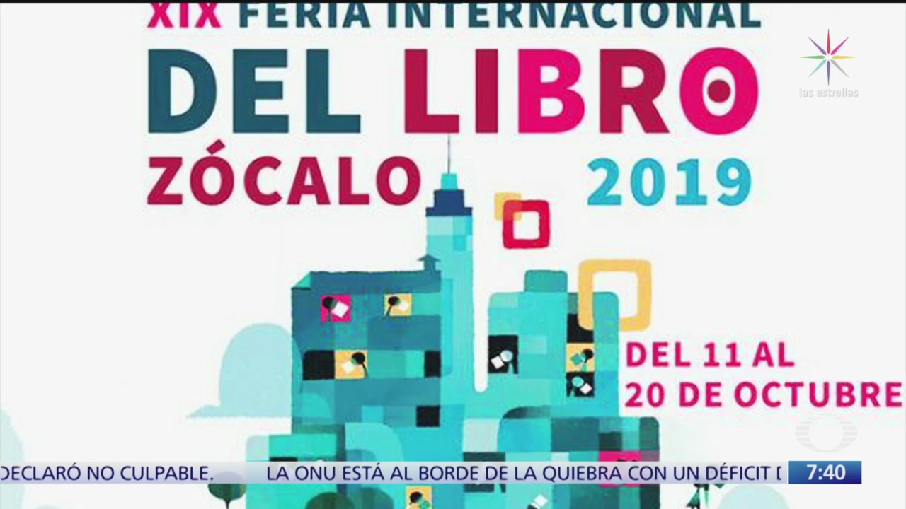 Despierta con Cultura: XIX Feria Internacional del Libro Zócalo 2019