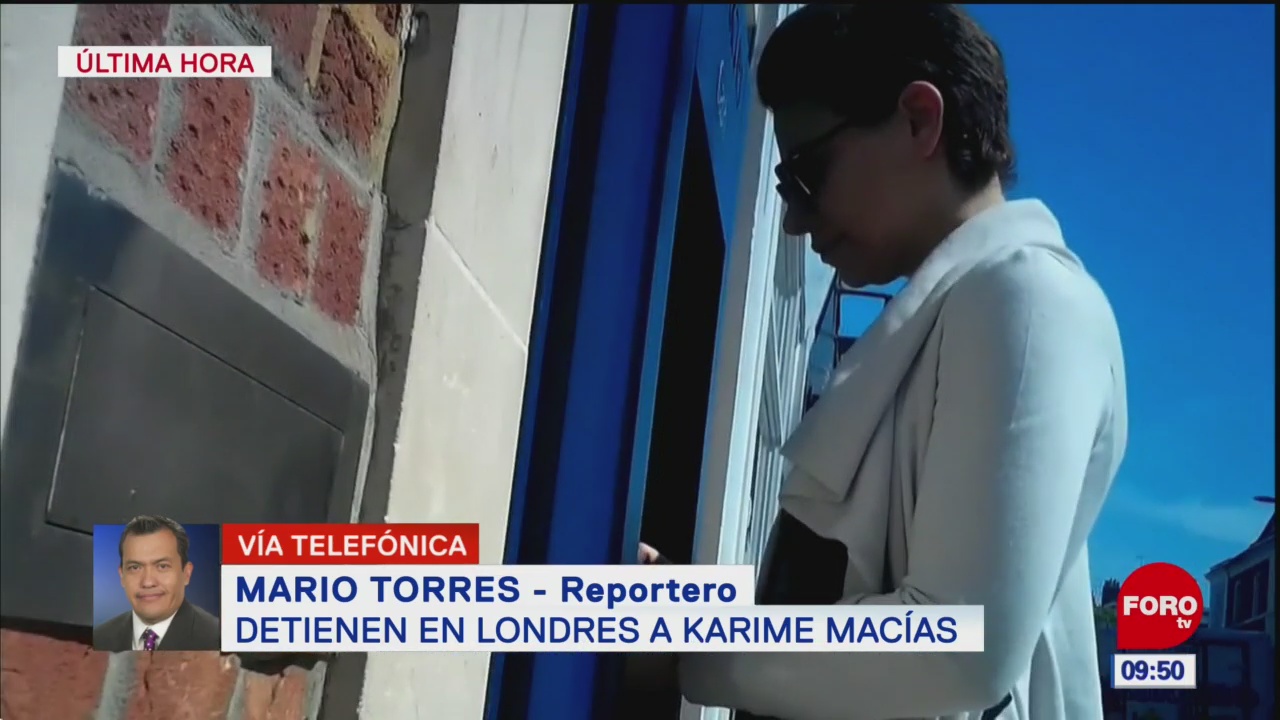 Detienen a Karime Macías, esposa del exgobernador Javier Duarte