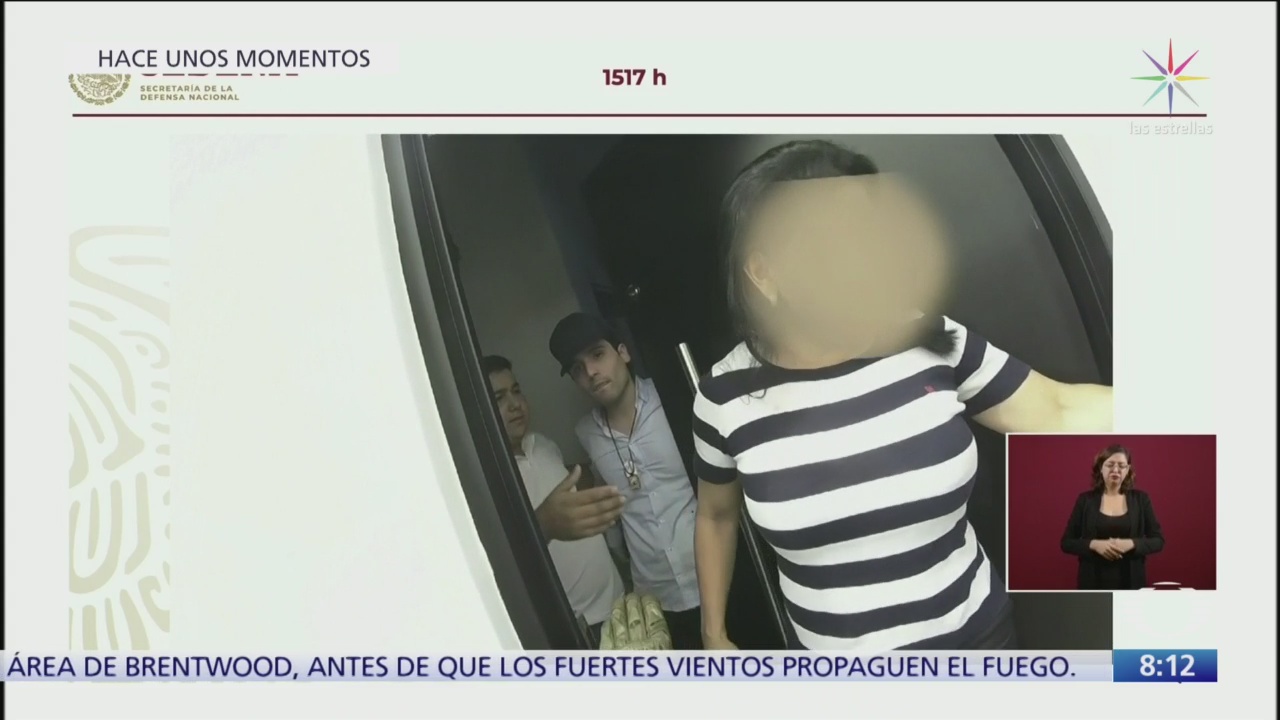 Difunden video de la captura del hijo de ‘El Chapo’ Guzmán