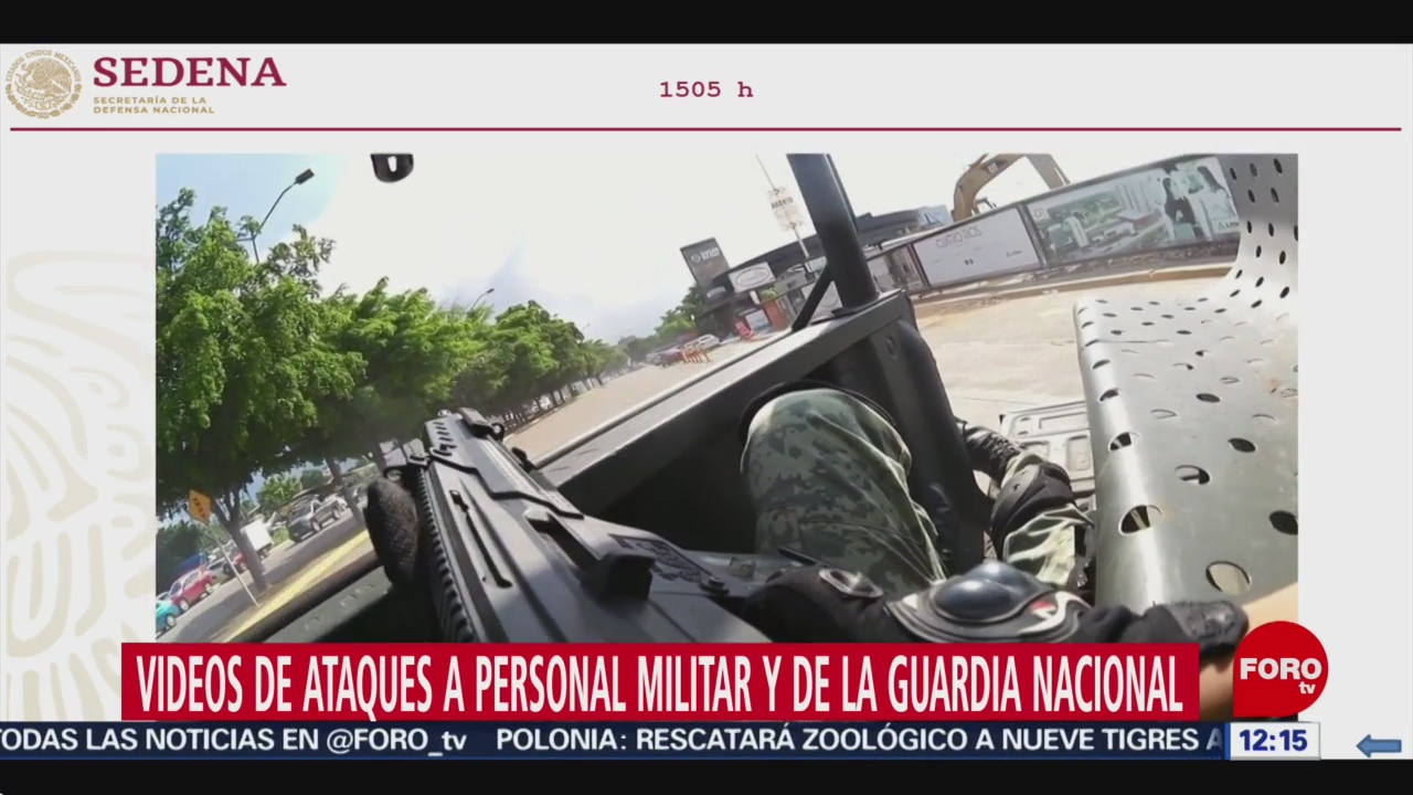 Difunden videos de balaceras en Culiacán