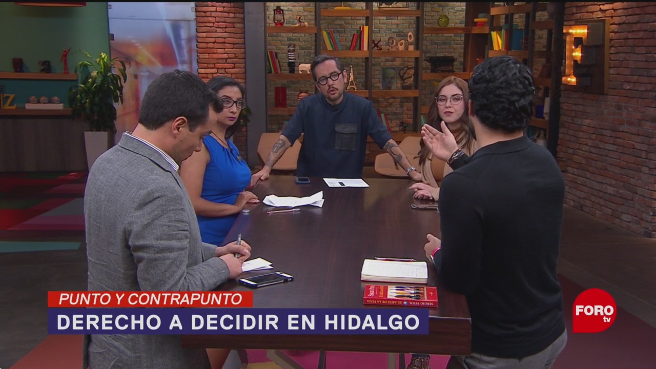 Foto: Derecho Decidir Interrupción Embarazo Hidalgo 15 Octubre 2019