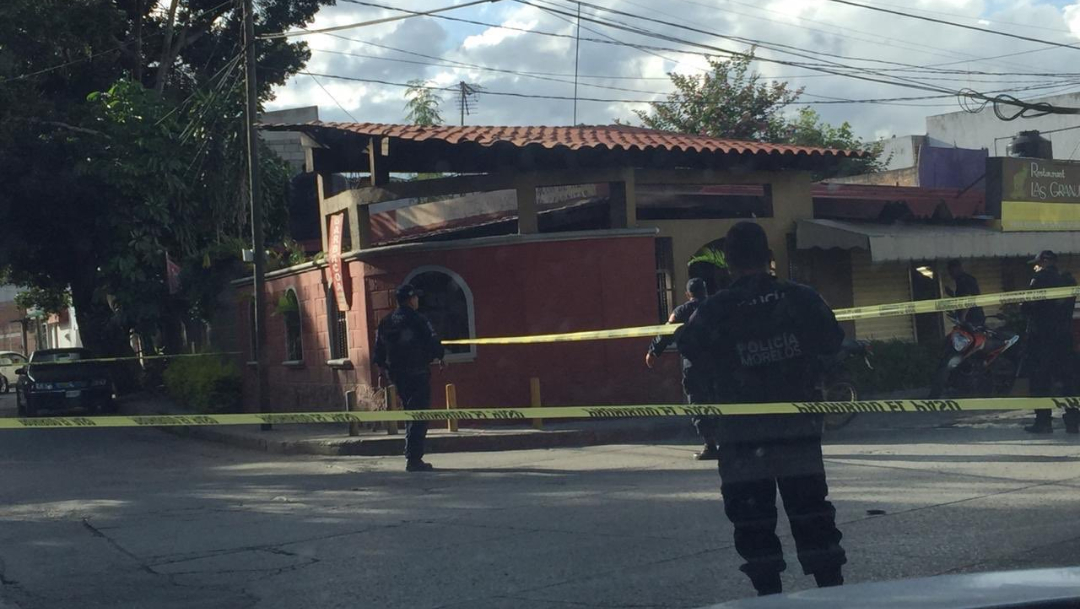 Un muerto y un herido tras ataque a restaurant en Cuernavaca