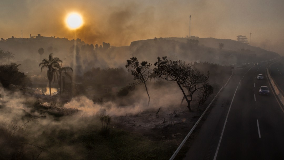 FOTO Declaratoria de emergencia para Ensenada y Tecate por incendios