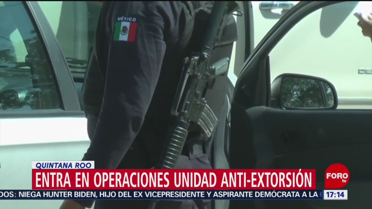 FOTO: Entra Operaciones Unidad Anti-Extorsión Quintana Roo