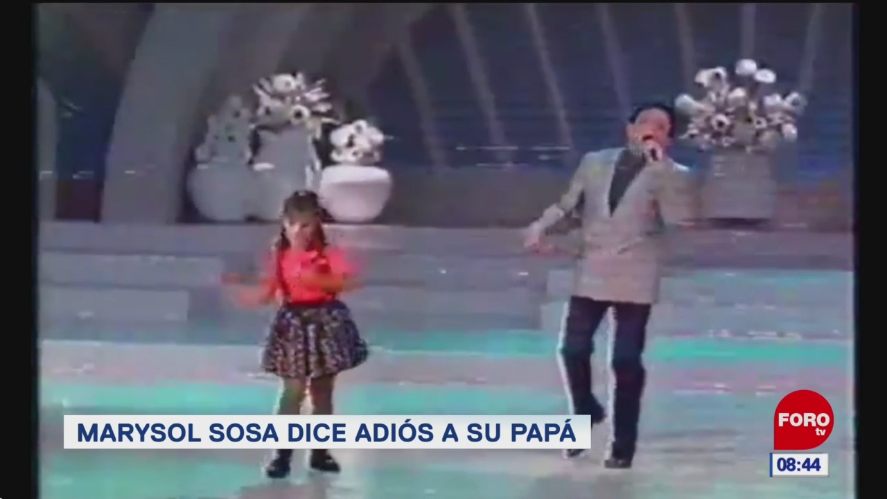 #EspectáculosenExpreso: Marysol Sosa dice adiós a su papá