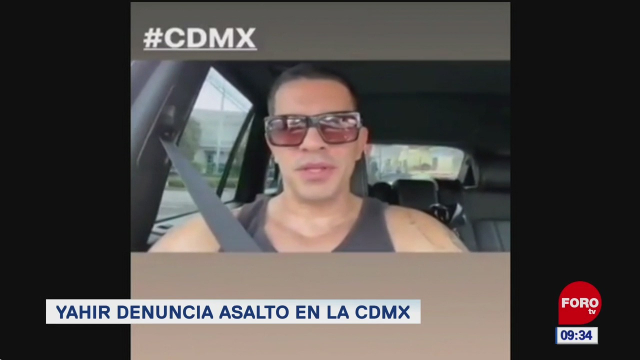 #EspectáculosenExpreso: Yahir denuncia asalto en la CDMX