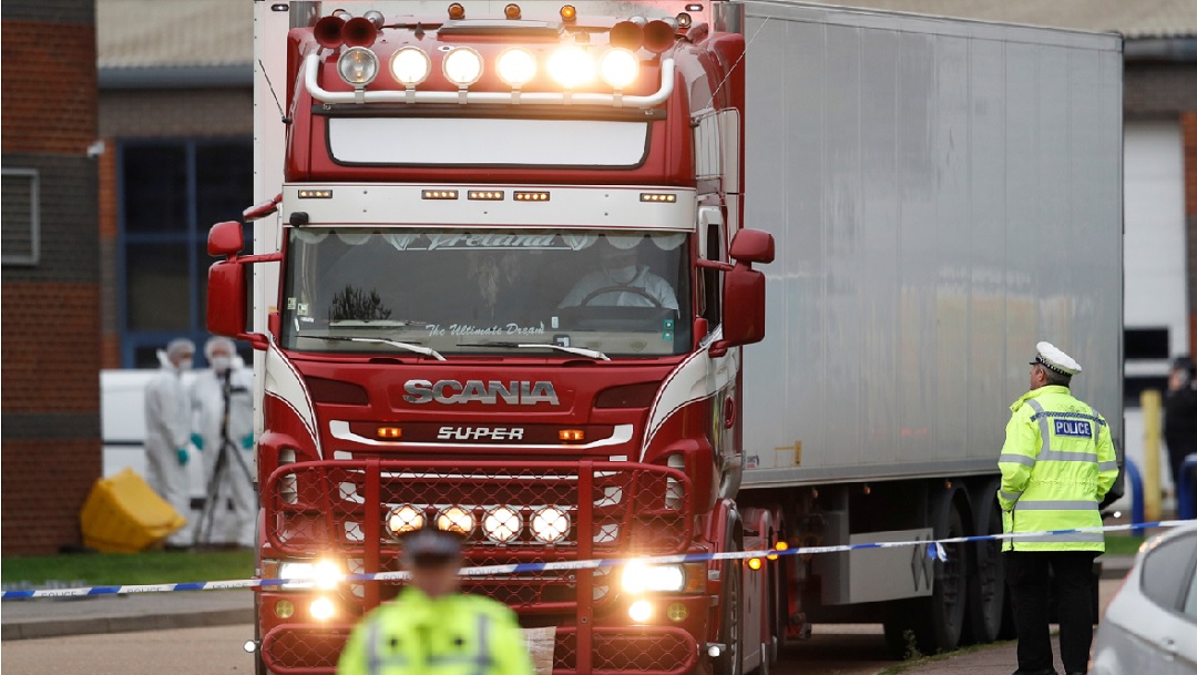 Chinas, las 39 personas halladas muertas en un camión en Essex, Reino Unido