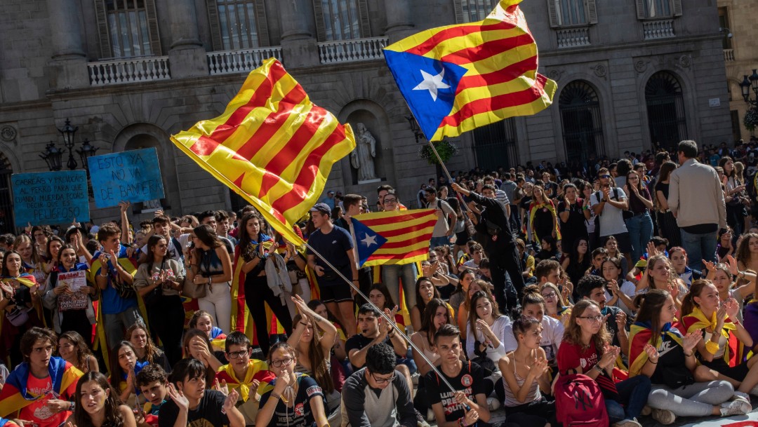 Foto: EU, Reino Unido, Francia y Portugal alertan sobre viajes a Cataluña, 17 de octubre de 2019, Barcelona
