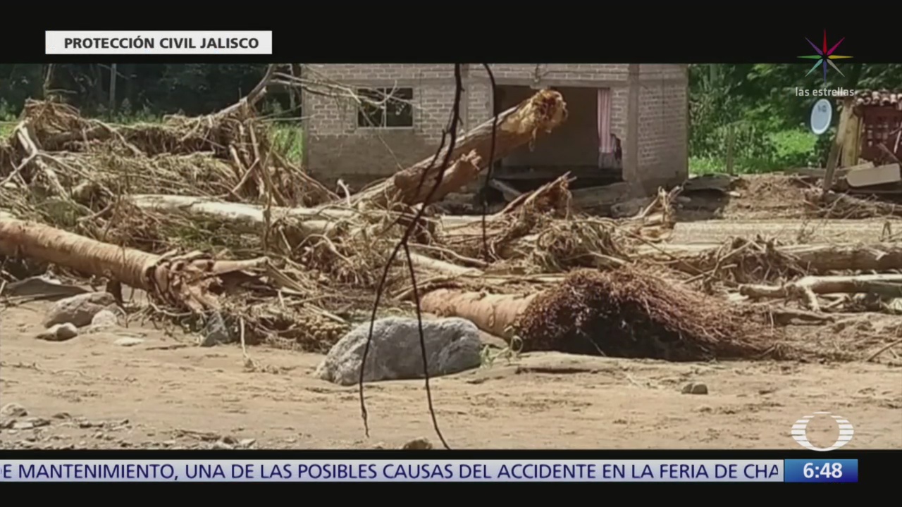 Evalúan daños de ‘Narda’ en Jalisco