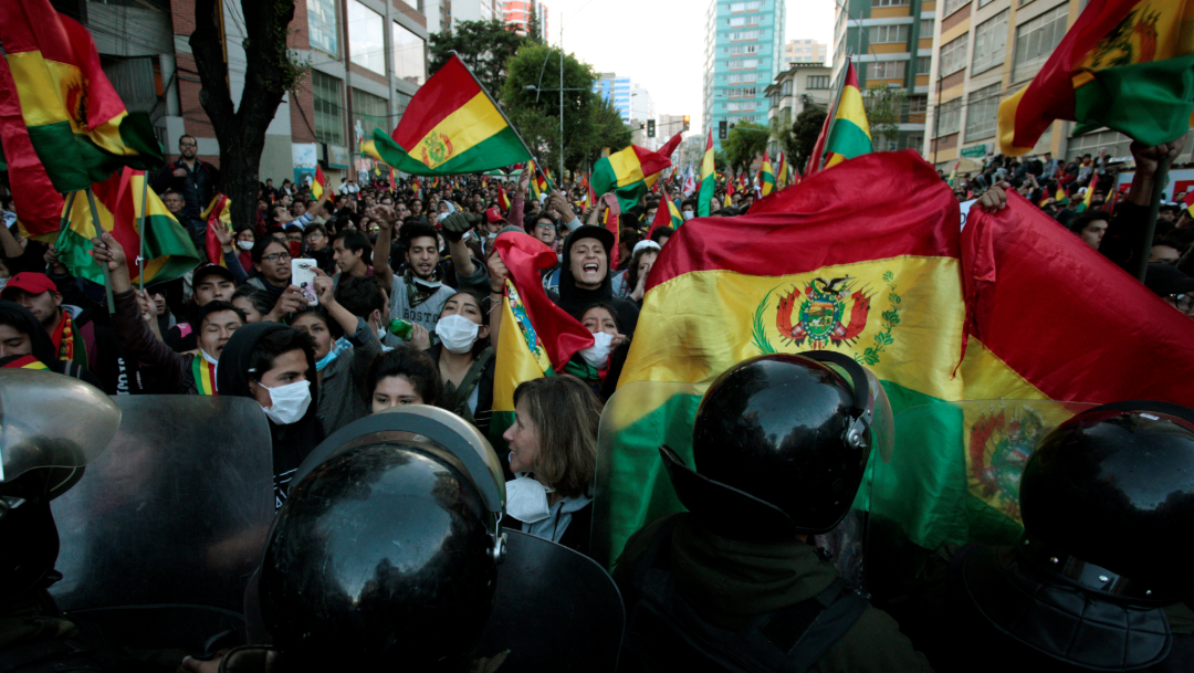 FOTO Evo Morales denuncia golpe de Estado en Bolivia (Reuters)