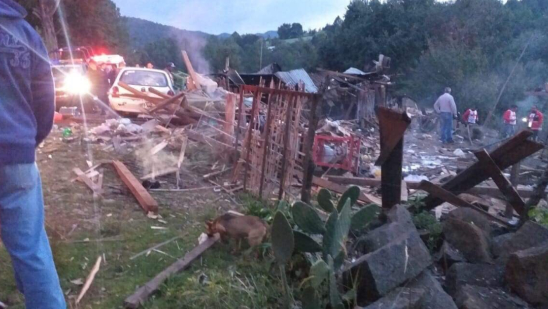 Explosión de polvorín deja tres muertos en Tlalpujahua, Michoacán