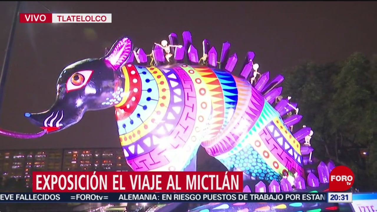Foto: Alebrijes Exposición Viaje Mictlán Tlatelolco 25 Octubre 2019