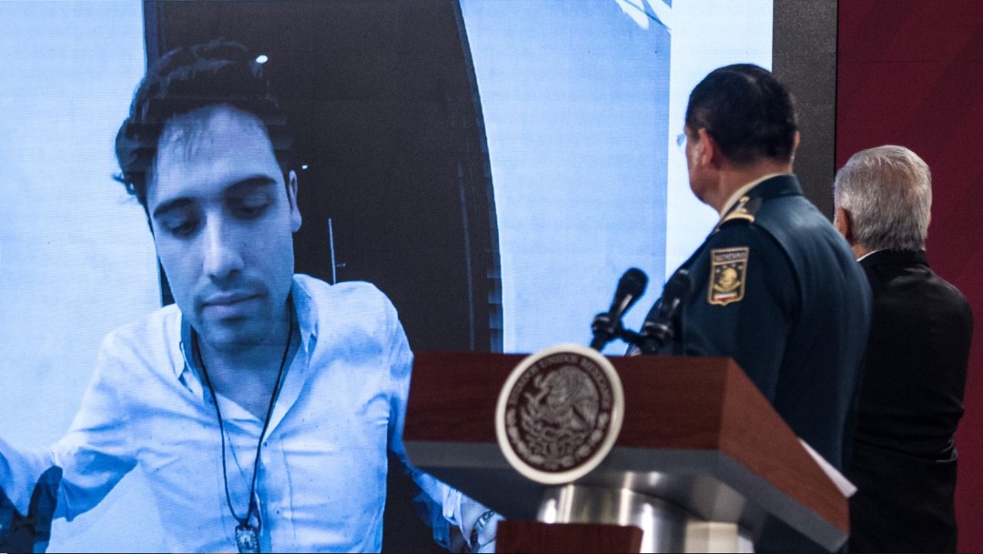 Foto: El general Luis Crescencio Sandoval dijo que el origen del operativo en Culiacán se dio luego de una solicitud de extradición por parte del gobierno de Estados Unidos, que data de abril de 2018