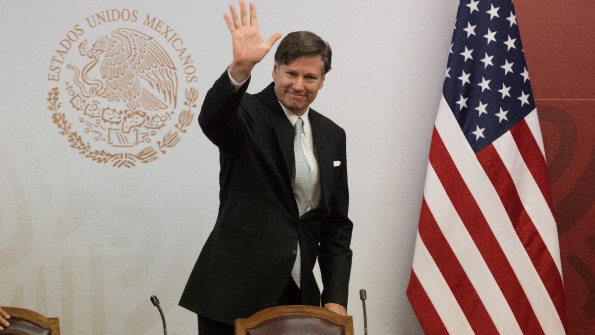 Foto: Christopher Landau, embajador de Estados Unidos en México. Cuartoscuro