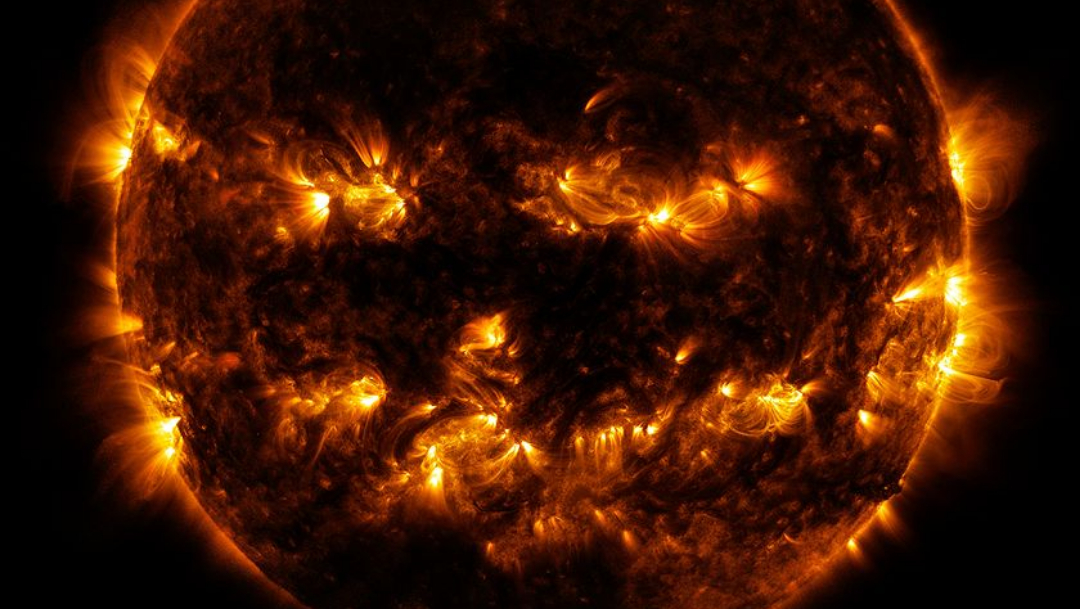 Foto: Foto del Sol compartida por la NASA. 28 Octubre 2019