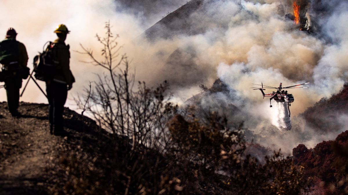 Estas son las zonas más afectadas por incendios en California
