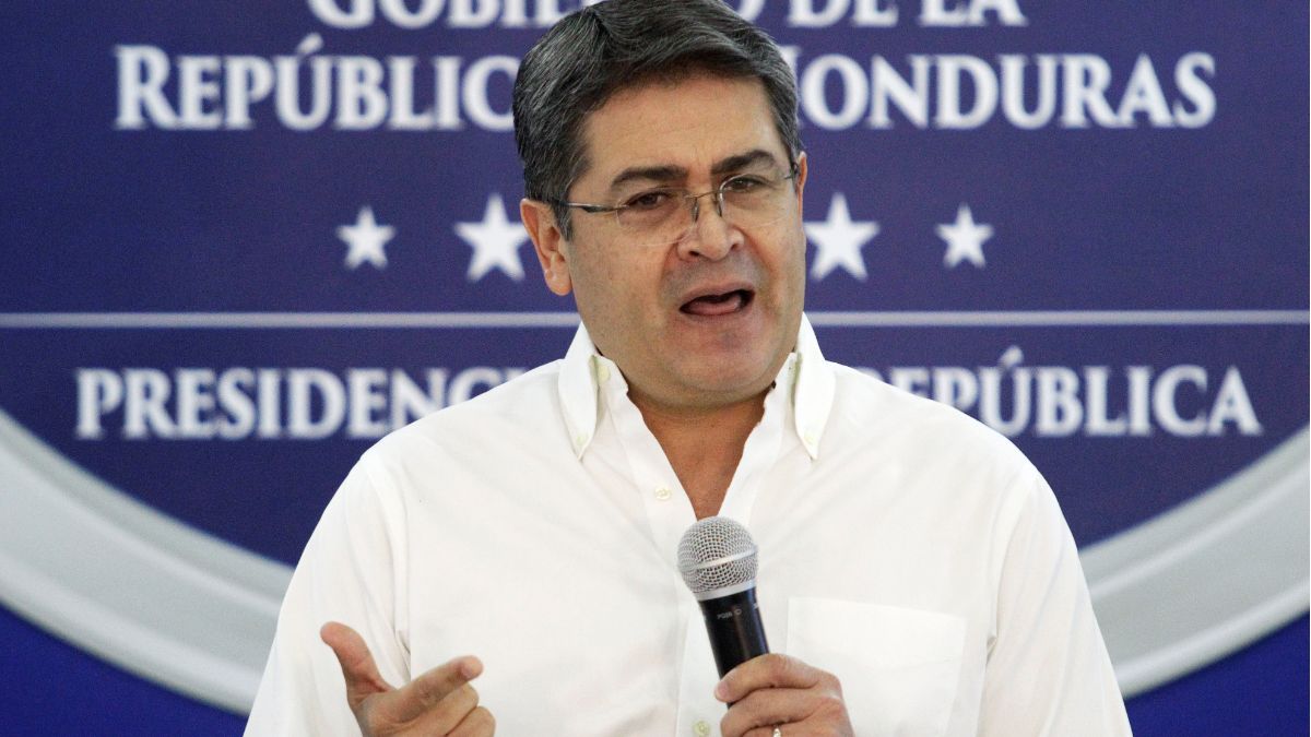 Foto: Juan Orlando Hernández, presidente de Honduras. Reuters