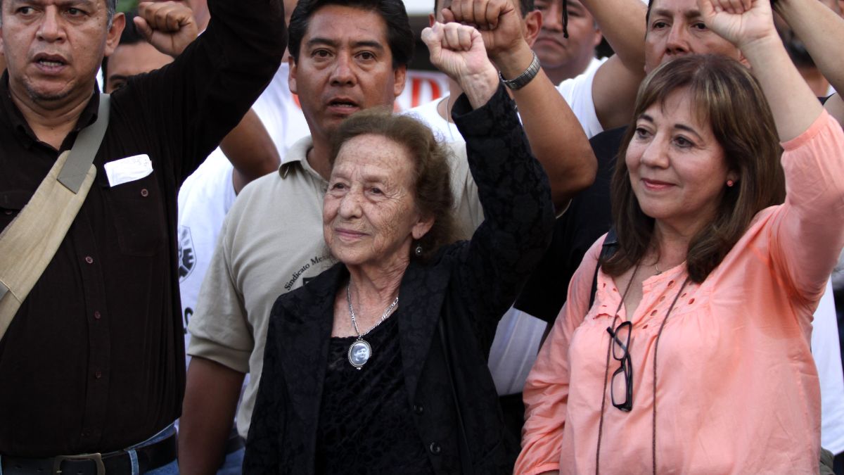 Foto: Rosario Ibarra de Piedra, activista y excandidata presidencial. Cuartoscuro/Archivo