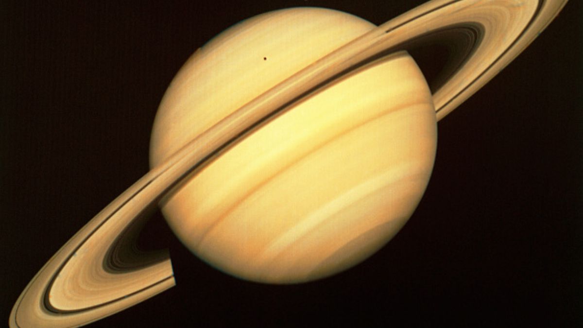 Foto: Imagen del planeta Saturno. Getty Images/Archivo