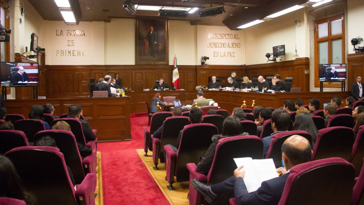 Foto: Sesión en la Suprema Corte de Justicia de la Nación (SCJN). Cuartoscuro