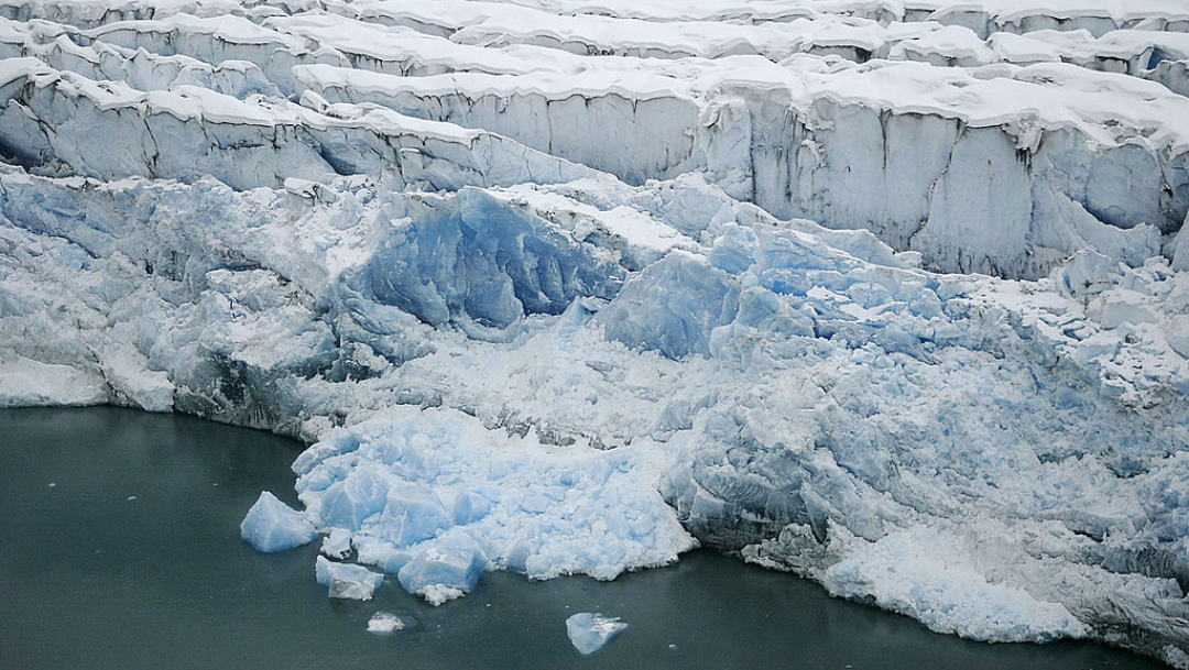 Foto: Derretimiento glaciares revela cinco nuevas islas. 24 Octubre 2019