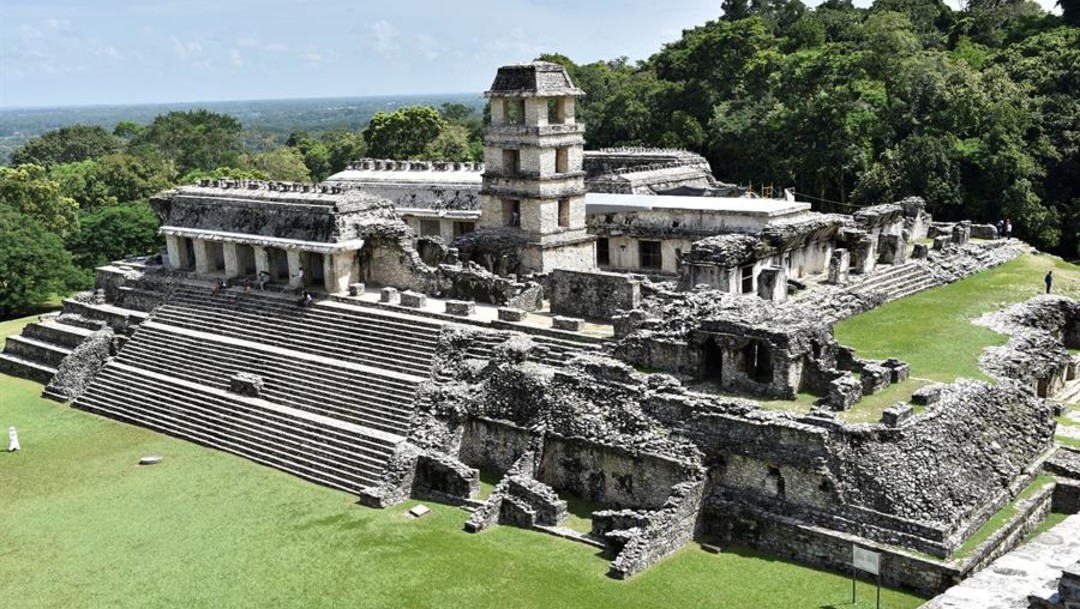 Foto: La cultura maya es conocida por su arquitectura, el calendario y su escritura jeroglífica compuesta por más de 700 signos, el 15 de octubre de 2019 (EFE)