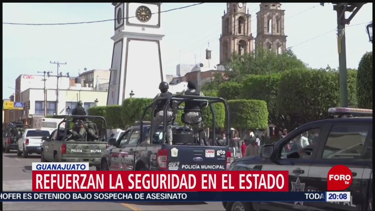 Foto: Guanajuato Refuerza Seguridad Evitar Ingreso Delincuentes 23 Octubre 2019