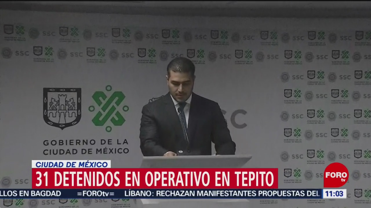 Harfuch confirma que fue localizado un narcotúnel en Tepito