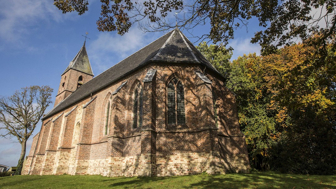 fOTO: Iglesia en el pueblo de Ruinerwold, Holanda, 17 octubre 2019