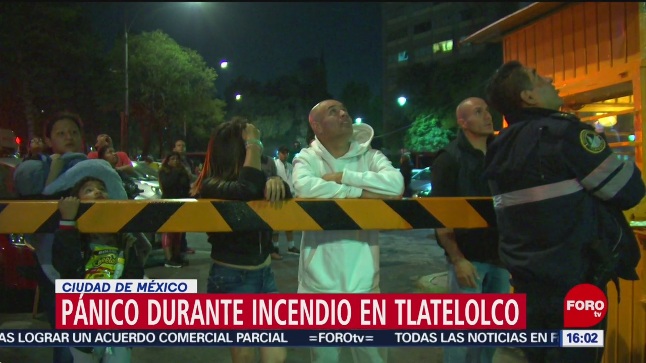 FOTO: Incendio en Tlatelolco deja una persona muerta, 13 octubre 2019
