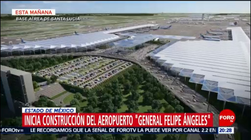 Foto: Inicia Construcción Aeropuerto Santa Lucía 17 Octubre 2019
