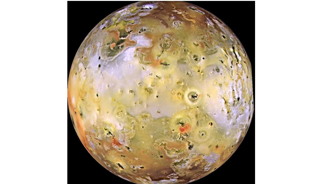Foto: Ío, una de las lunas de Júpiter