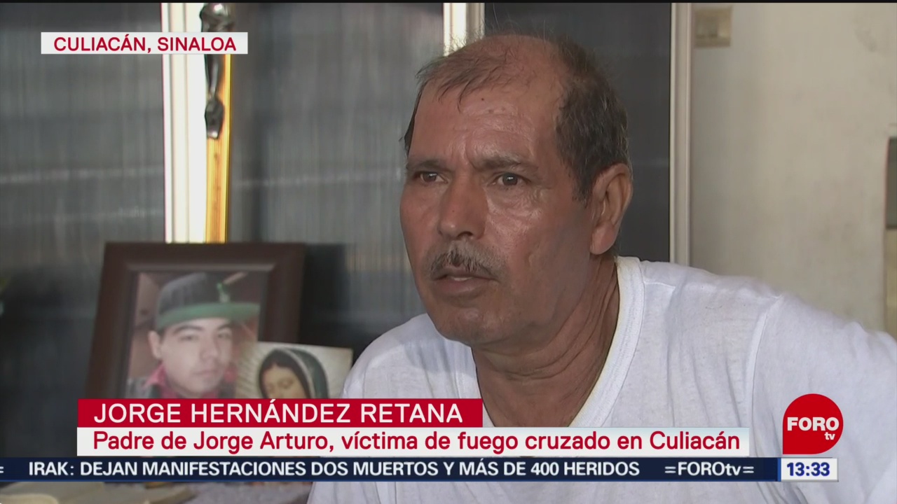FOTO: Jorge Arturo Hernández es uno de los 4 civiles inocentes muertos en Culiacán, 25 octubre 2019