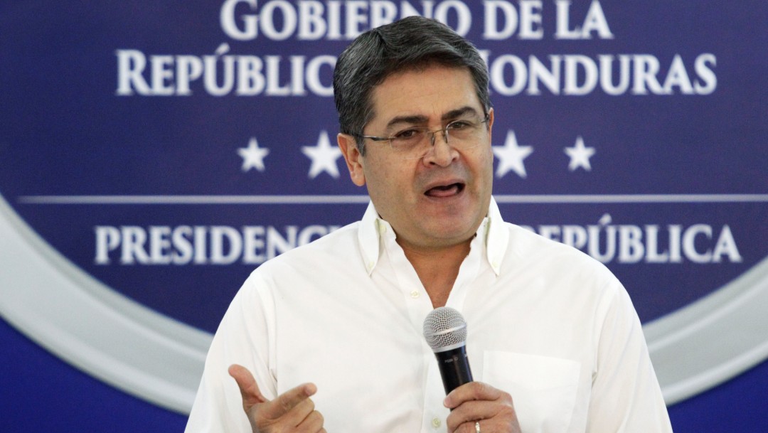 Foto: Juan Orlando Hernández, 3 de octubre de 2019, Honduras 