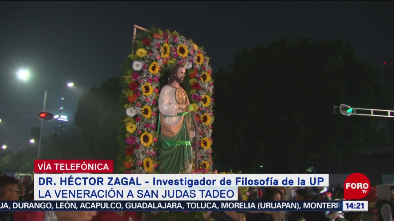 FOTO: La veneración a San Judas Tadeo, 28 octubre 2019