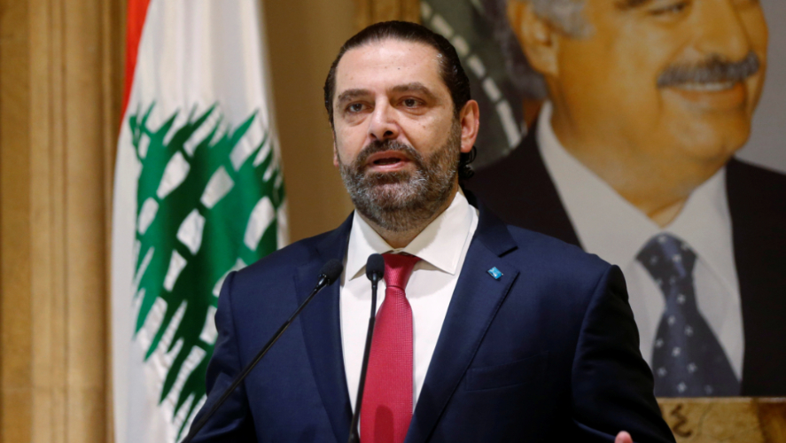 Foto: El primer ministro libanés, Saad Hariri, el 29 de octubre de 2019 (Reuters)