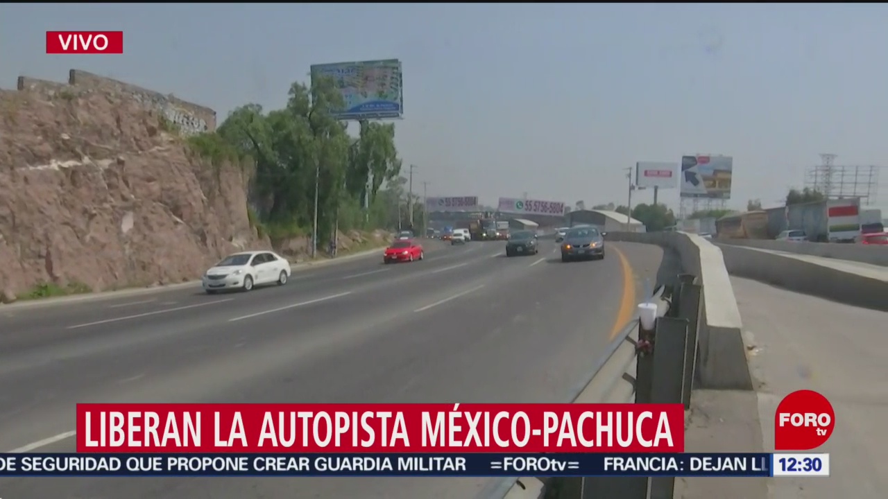 Liberan chatarreros de CONIMER autopista México-Pachuca