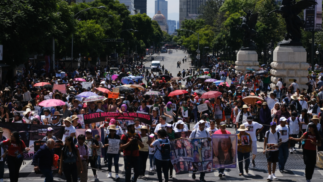 Marchas y protestas afectarán la vialidad en CDMX., 3 octubre 2019